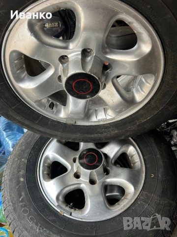 Джанти 16ски  6х139.7 с гуми 245/70-16