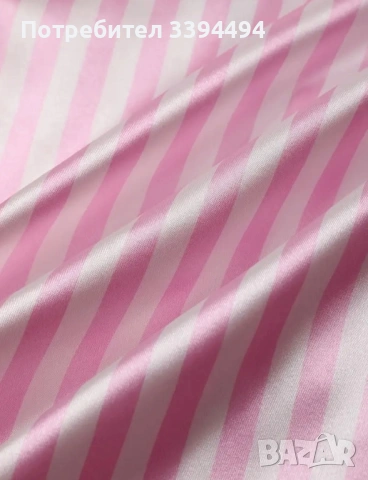 Сатенена пижама, сет от 3 части, снимка 5 - Пижами - 53304144