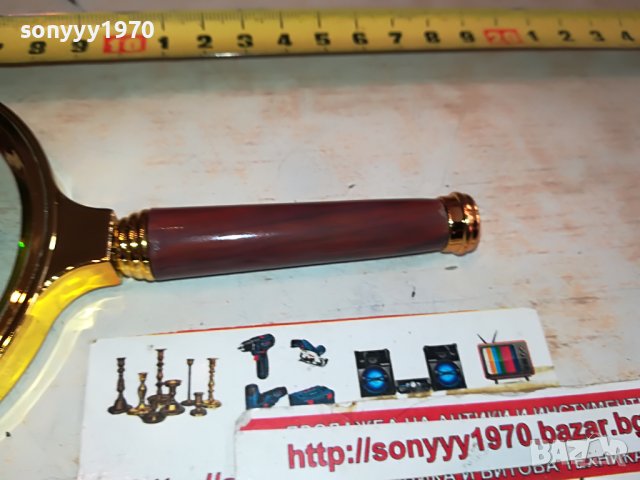 ЗЛАТНА ЛУПА ОТ ФРАНЦИЯ 1612221803, снимка 5 - Антикварни и старинни предмети - 39031609