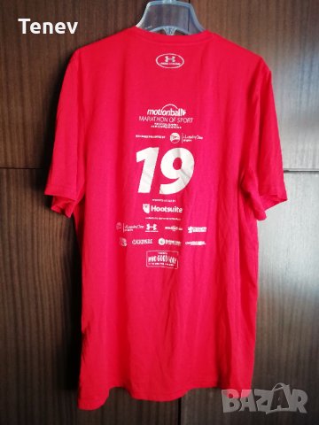 Чисто нова тениска с етикет Under Armour фланелка размер S, снимка 2 - Тениски - 35683358