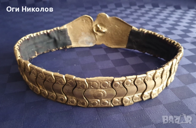 Фолклорен дамски колан, снимка 7 - Антикварни и старинни предмети - 51627700