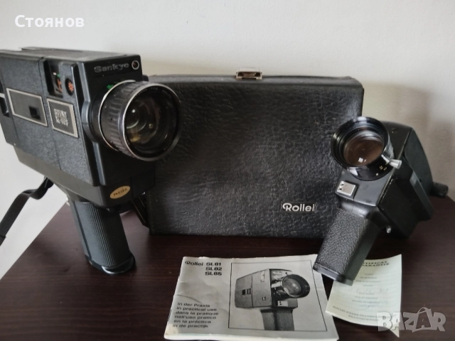 Кинокамери 8mm Sankyo, Rollei, Bell & Howell , снимка 9 - Камери - 38807665