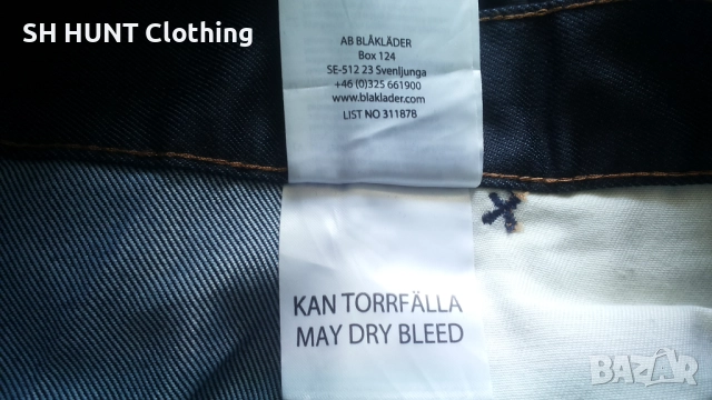 BLAKLADER 1497-1141 Service Work Trousers Denim Stretch размер XXL работен панталон W4-407, снимка 17 - Панталони - 51968606