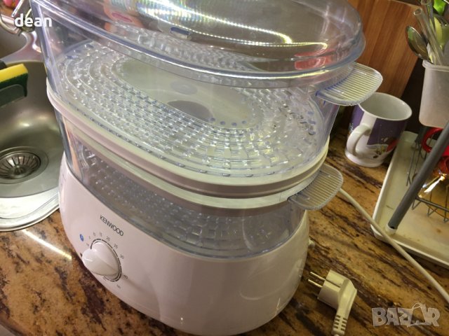 Електрически уред за готвене на пара Kenwood, снимка 3 - Съдове за готвене - 39465155