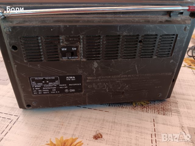 AIWA TPR-601 Радиокасетофон, снимка 8 - Радиокасетофони, транзистори - 42070444