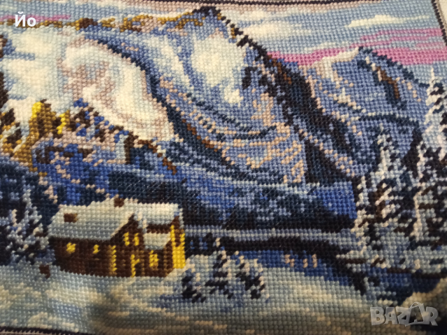 Продавам гоблени с пейзажи и цветя, снимка 13 - Гоблени - 23299830