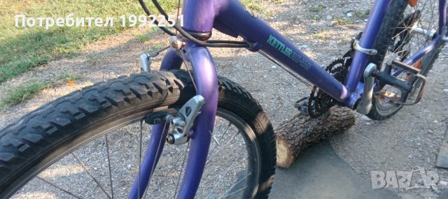 Велосипед НОМЕР 54. Kettler Alu Rad. 26 цола. 21 скорости. Алуминиева рамка. 55см от седалката до це, снимка 8 - Велосипеди - 41750464