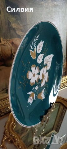 Vintage Porcelain Чиния, снимка 2 - Чинии - 53505989