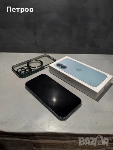 КАТО ЧИСТО НОВ Iphone 16, 98% батерия Teal, снимка 5 - Apple iPhone - 56201650