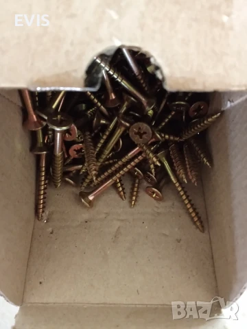 Винтове за дърво, ПДЧ и други – 5x45mm, 500 бр, снимка 2 - Железария - 51130628