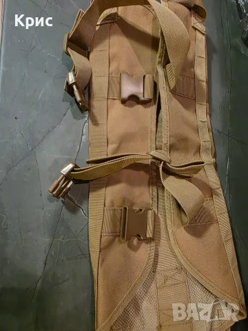 Тактическа K9 жилетка MOLLE за работно куче - НОВА + 4 нашивки, снимка 2 - За кучета - 55994636