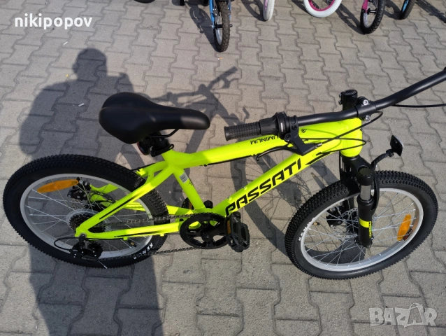PASSATI Алуминиев велосипед 20" ALUMINIUM жълт, снимка 3 - Велосипеди - 53838767