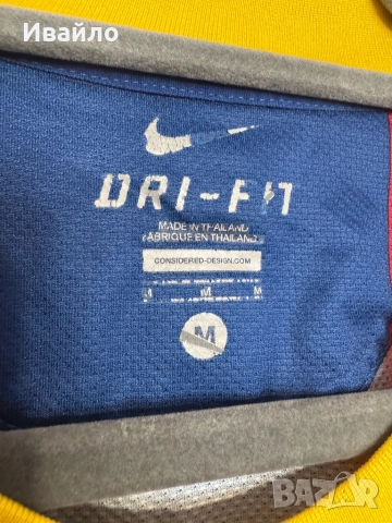 BARCELONA 2010 2011 HOME SHIRT JERSEY NIKE 382354-486 MESSI #10 sz M MEN., снимка 4 - Тениски - 51533311