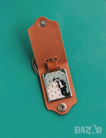 Кожен ключодържател със снимка и гравюра/подарък, снимка 4 - Други - 52085268
