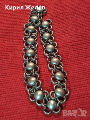 Старинна ВЪЗРОЖДЕНСКА САЧАНЕНА ГРИВНА САЧАН РЪЧНА МАЙСТОРСКА ИЗРАБОТКА с НУЖДА от ЗАКОПЧАЛКА 47498, снимка 14 - Антикварни и старинни предмети - 47057319