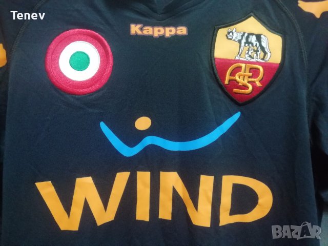AS Roma Totti Kappa оригинална футболна тениска фланелка 2007/2008 Рома Тоти екип , снимка 3 - Тениски - 41727803