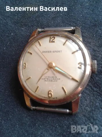 Анкер спорт мъжки ръчен часовник с позлата, снимка 2 - Мъжки - 48305571