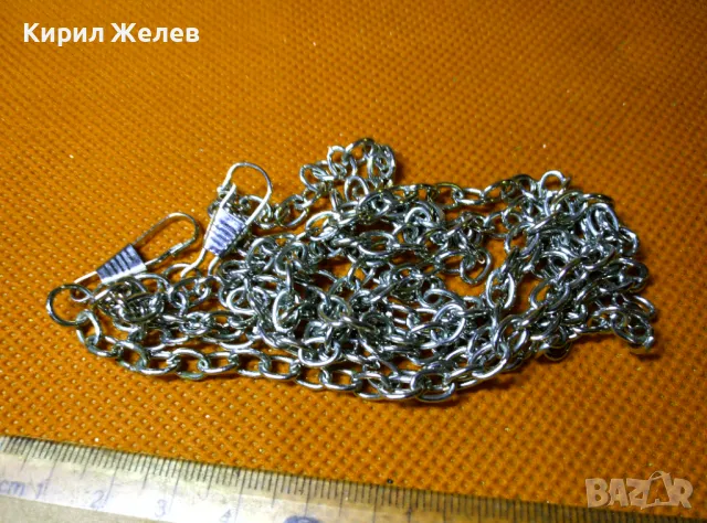 ЗДРАВО СИНДЖИРЧЕ ДРЪЖКА За ДАМСКА ЧАНТИЧКА от НИКЕЛИРАНА НЕРЪЖДАЕМА СТОМАНА 47417, снимка 5 - Колиета, медальони, синджири - 47285471