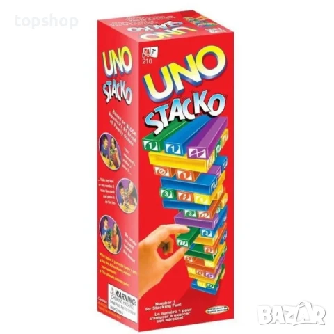 Игра Jenga за деца, Многоцветен пъзел, снимка 2 - Образователни игри - 50501842