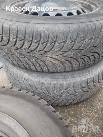Зимни гуми за ауди А4 с джанти, снимка 5 - Гуми и джанти - 51935979