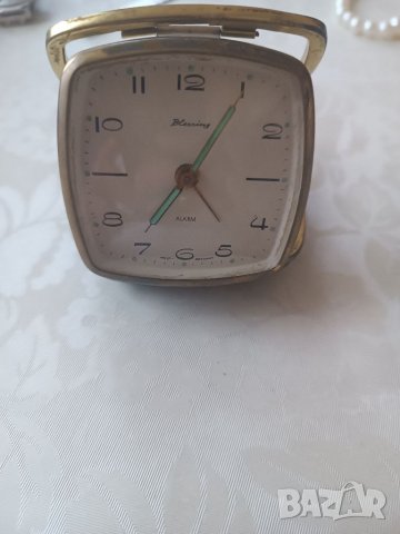 Настолен немски часовник  Blessing, снимка 3 - Антикварни и старинни предмети - 40630720