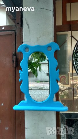 Oгледало с масивна, дървена рамка . , снимка 2 - Огледала - 39580988