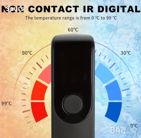 Безконтактен Инфрачервен Термометър – Прецизно Измерване Температура, снимка 3 - Друга електроника - 53412638