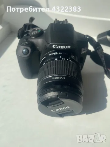 Canon EOS 2000D с 2 обектива, снимка 1 - Фотоапарати - 49363313