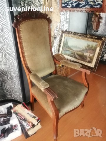 Старинно кресло, снимка 5 - Столове - 38866146