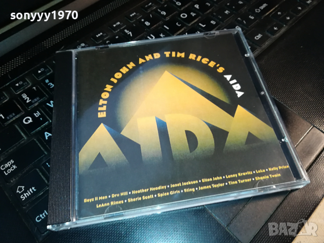 ELTON JOHN AND TIM RICES AIDA CD 2902240821, снимка 8 - CD дискове - 44523800