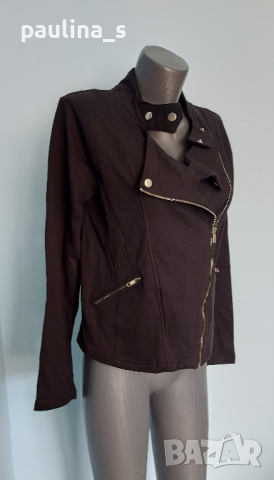 Памучно яке рокерски модел "Janina" / голям размер , снимка 4 - Якета - 44794195