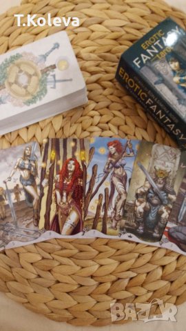 НОВИ карти Erotic fantasy tarot , снимка 5 - Карти за игра - 40900465