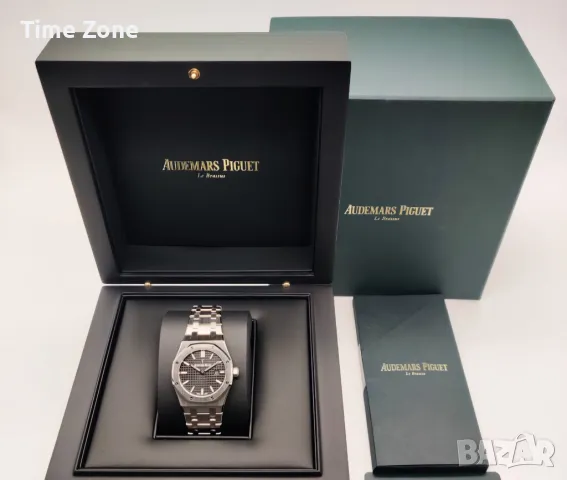 Audemars Piguet Royal Oak 33mm Steel Black Dial Дамски Различни Варианти, снимка 2 - Дамски - 48183161