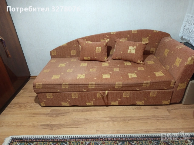 Диван разтегателен , снимка 2 - Дивани и мека мебел - 53281448
