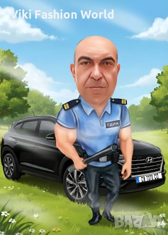 Карикатури дигитални , Карикатура по снимка , Подарък 