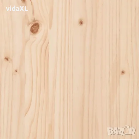 vidaXL Рамка за легло без матрак, 180x200 см, масивна чамова дървесина, снимка 8 - Спални и легла - 56146704