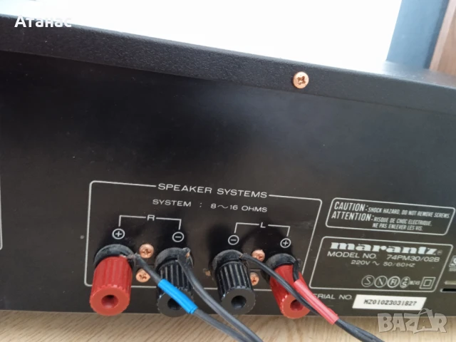 Marantz PM 30, снимка 6 - Ресийвъри, усилватели, смесителни пултове - 51399106