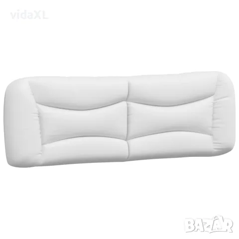 vidaXL Рамка за легло с LED без матрак Hvar, бяла, 160x200 cм, снимка 10 - Спални и легла - 56146713