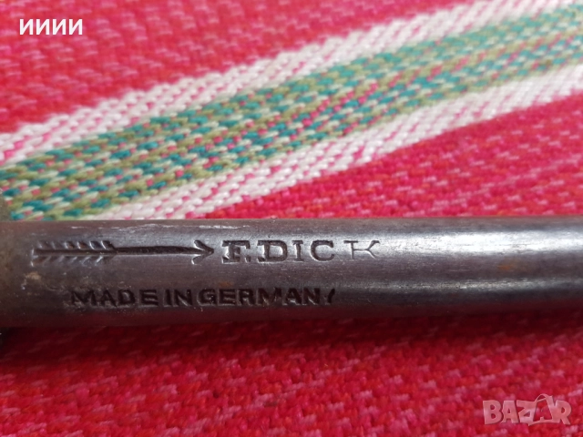 Масат точило F.DICK, снимка 2 - Антикварни и старинни предмети - 52591626
