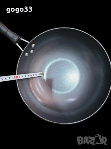 Тиган за готвене с незалепващо тефлоново покритие, 30см диаметър, снимка 4 - Съдове за готвене - 48917431