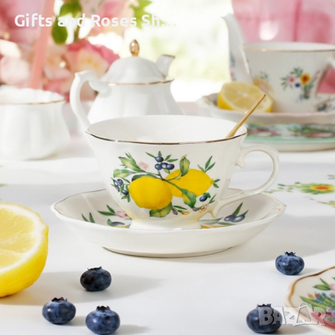 Нови модели чаши за капучино или чай с плодчета