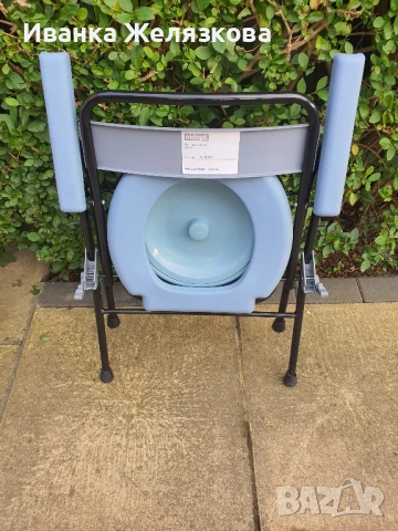 сгъваем тоалетен стол за възрастни, снимка 4 - Тоалетни столове - 52188427