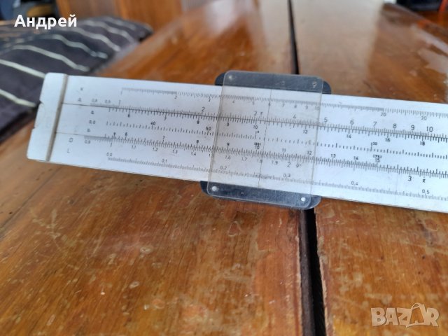 Стара логаритмична линия #4, снимка 2 - Други ценни предмети - 38988461