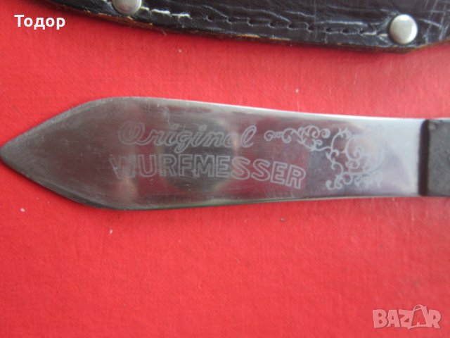 Оригинална кама нож за хвърляне Солинген , снимка 2 - Ножове - 35753510