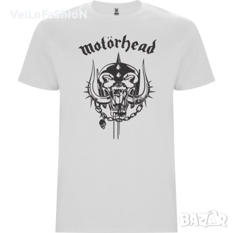 Нова мъжка тениска на музикалната група Motorhead (Моторхед), снимка 2 - Тениски - 44291498