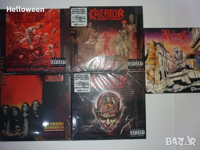 Helloween,Manowar,Metallica,Pantera,Death оригинални, снимка 6 - CD дискове - 40050342