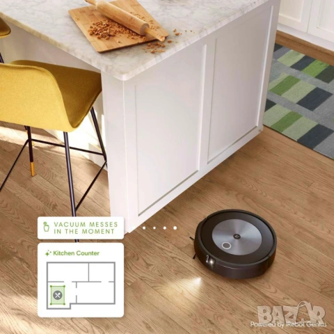 Прахосмукачка iRobot Roomba j7 Предна камера с AI 10 карти[като нова], снимка 2 - Прахосмукачки - 53264034