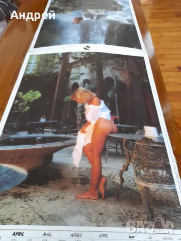 Стар Еротичен календар Marlboro 1986, снимка 6 - Други ценни предмети - 49785017