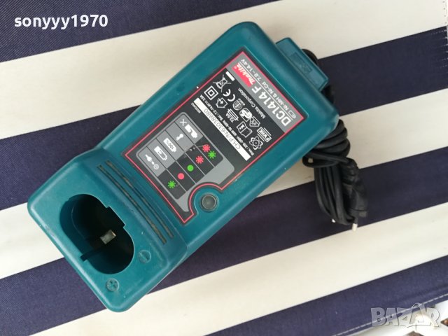 MAKITA 7,2-14,4V ЗАРЯДНО ЗА БАТЕРИЙ ОТ ШВЕЦИЯ 1709231255, снимка 4 - Други инструменти - 42219533