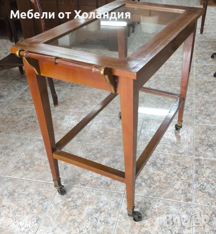 количка за сервиране от масив, снимка 5 - Маси - 53209217